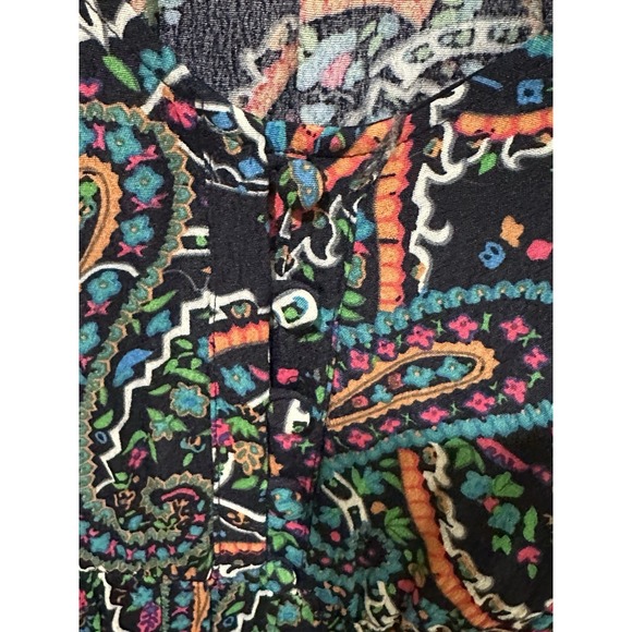 Anthropologie Maeve Womens Multicolor Maplewood Paisley Long Sleeve Dress Size S - Picture 5 of 11